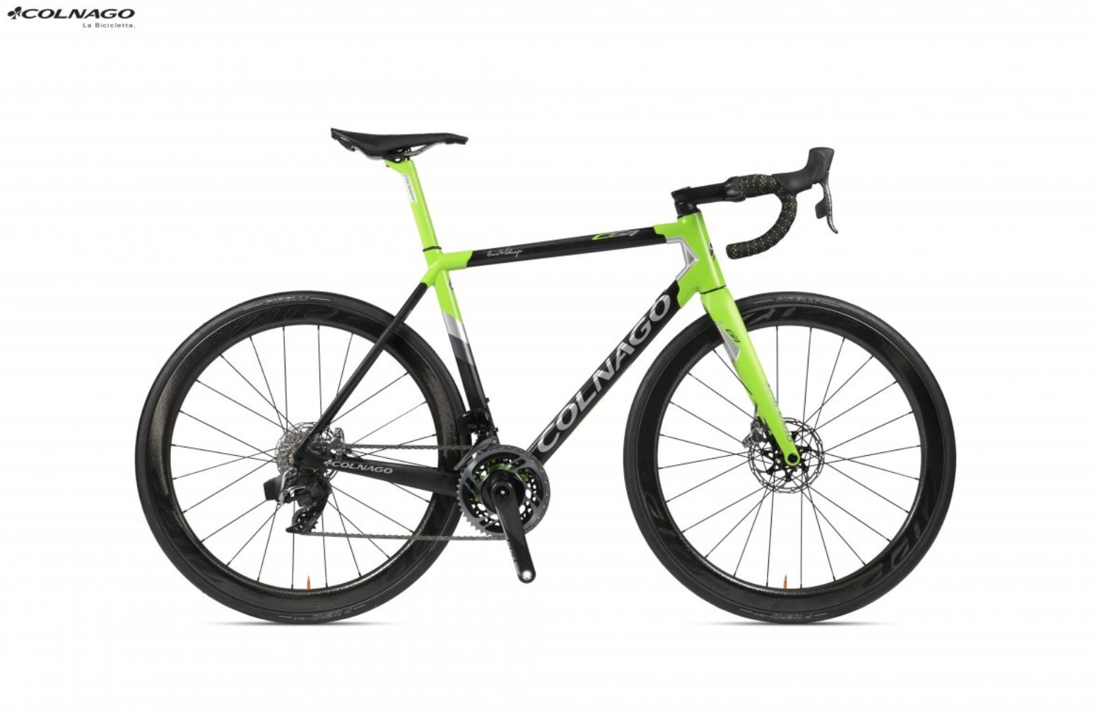 Colnago C64 Disc Ultegra Di2 2022 Black/Green