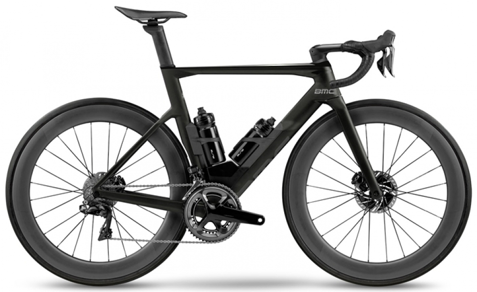 BMC Timemachine 01 Road THREE Rival AXS HRD Matt Black Carbon 2022