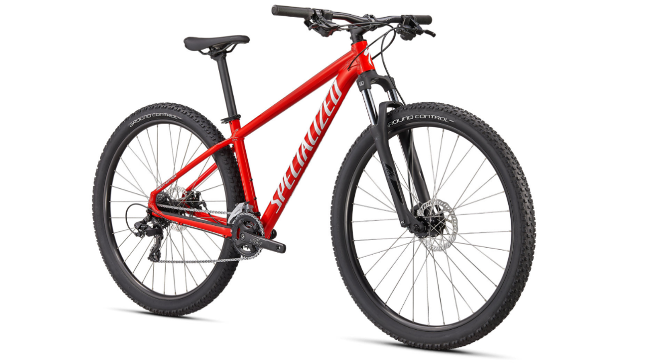 Купить Specialized Rockhopper 27,5 2021 Gloss Flo Red / White Артикул 91520-7003, 91520-7002, 91520-7001