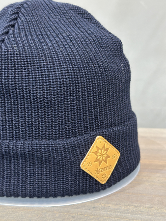 Шапки, кеппи, бейсболки Шапка Kama A136-108 Dark Blue Артикул 