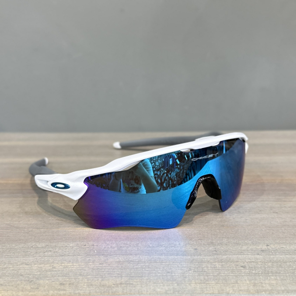 Очки спортивные OAKLEY RADAR EV PATH оправа Polished White линза Prizm Sapphire