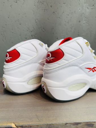 Кроссовки Кроссовки Reebok Question Mid ftwr white/ftwr white/vector red Артикул GX02308.5, GX023011, GX02309.5, GX02308, GX02307, GX02305.5, GX023011.5