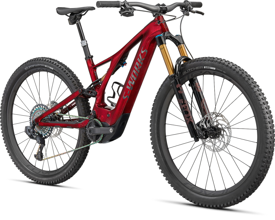 TURBO LEVO - лучшее из возможного! Specialized S-Works Turbo Levo 29 2021 Red Tint / Satin Black Артикул 95221-0303, 95221-0305, 95221-0302, 95221-0304