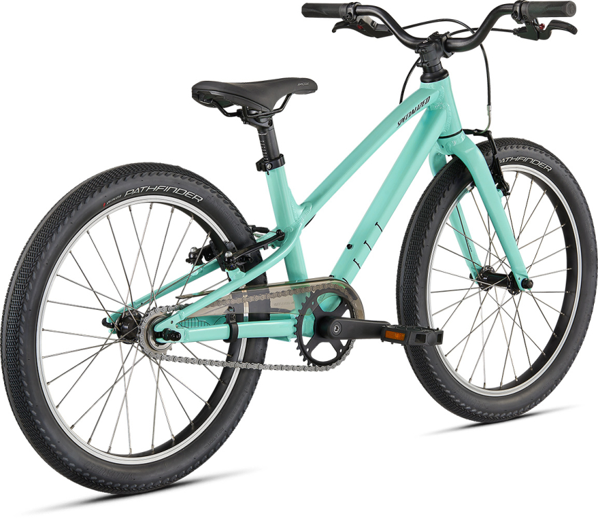 Для мальчиков с 6-ти до 7-ми лет Specialized Jett 20 SS 2022 Gloss Oasis / Forest Green Артикул 92722-4220