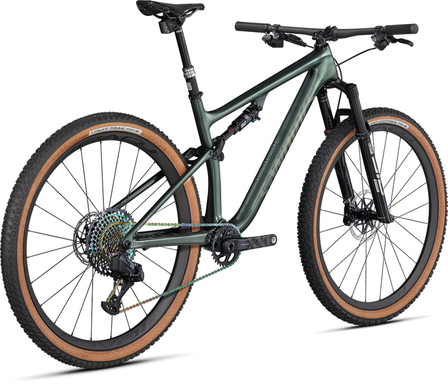 S-WORKS горные велосипеды Specialized S-Works Epic Evo 2021 Gloss Oak Green Metallic / Diamond Dust Артикул 94820-0005, 94820-0002, 94820-0003, 94820-0004