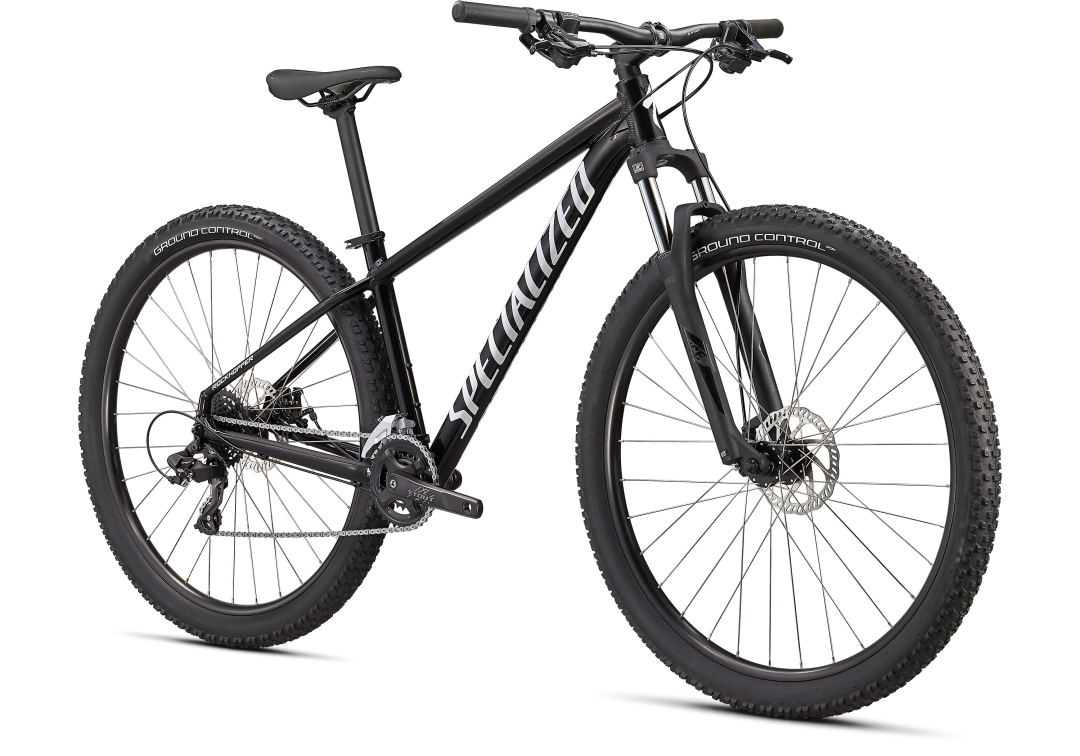 Купить Specialized Rockhopper 27,5 2021 Gloss Tarmac Black / White Артикул 91520-7303, 91520-7301, 91520-7302