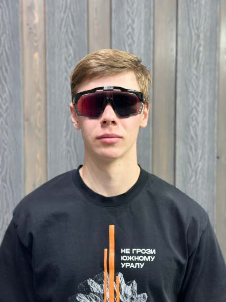 Очки Очки спортивные Scicon AeroShade Kunken оправа Black Gloss линза SCNPP Multimirror Red Артикул 