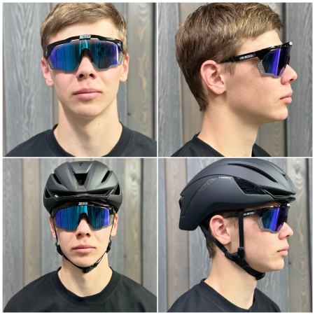 Очки Очки спортивные Scicon AeroShade Kunken оправа Black Gloss линза SCNPP Multimirror Blue Артикул 
