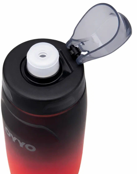 Фляги и держатели Фляга OYYO BT032 620мл черный/красный Артикул 