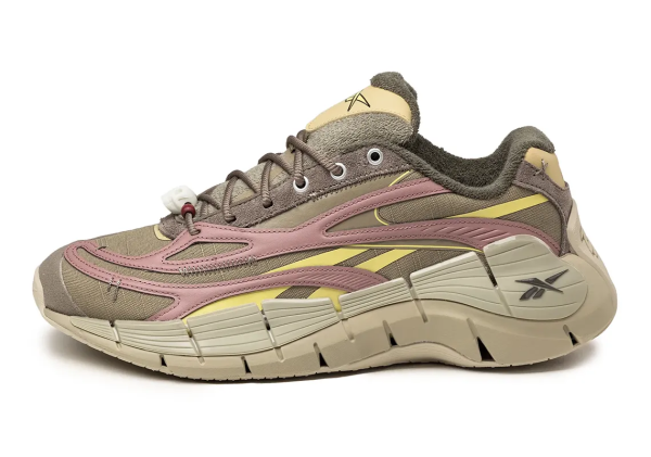 Кроссовки Кроссовки Reebok Zig Kinetica 2.5 Street Fighter cinnamon stick/parched earth /weathered yellow Артикул GZ953910.5, GZ95397.5, GZ95397, GZ953910, GZ95399, GZ95396, GZ95395.5, GZ95396.5, GZ95398.5, GZ95398, GZ953911.5, GZ953912, GZ953913, GZ95399.5, GZ953911