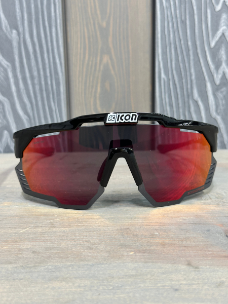 Очки Очки спортивные Scicon AeroShade Kunken оправа Black Gloss линза SCNPP Multimirror Red Артикул 