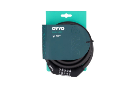 Велосипедные замки Замок велосипедный OYYO CB32 с кодом 12х1800мм трос Артикул 