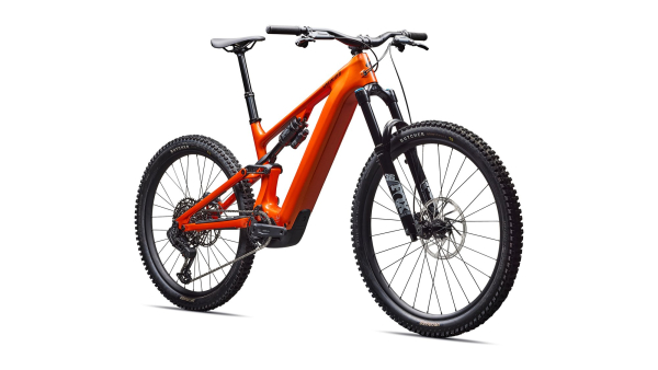 Specialized Turbo Levo 4 Comp Carbon 2026 Gloss Orange Tint Over Silver Dust / Dark Navy