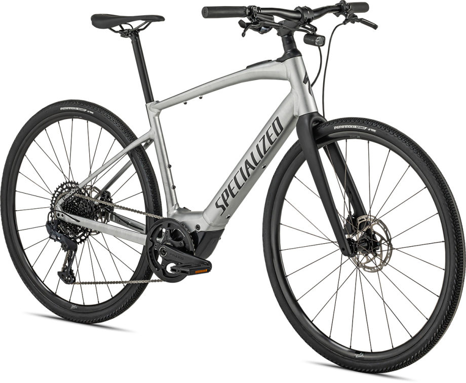 TURBO VADO - свой в городе! Specialized Turbo Vado SL 5.0 2022 Brushed Aluminum / Black Reflective Артикул 93922-3103, 93922-3105, 93922-3102, 93922-3104