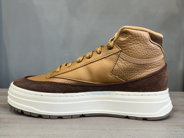 Кроссовки Кроссовки женские Reebok Club C Geo Mid wild brown/brush brown/true beige Артикул GZ22357, GZ22357.5, GZ22359.5, GZ223510.5, GZ22356.5, GZ223510