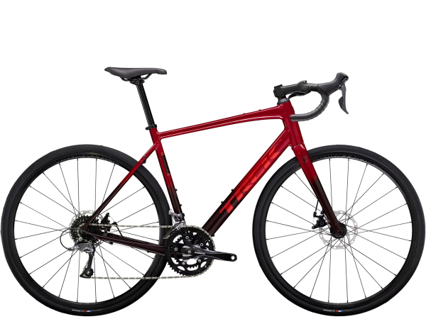 Trek Domane AL 2 Gen 4 Crimson to Dark Carmine Fade