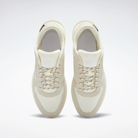 Кроссовки Кроссовки Reebok Classic Leather classic white/classic white/stucco Артикул GY152712, GY152710, GY152711.5, GY152710.5, GY152712.5, GY152711