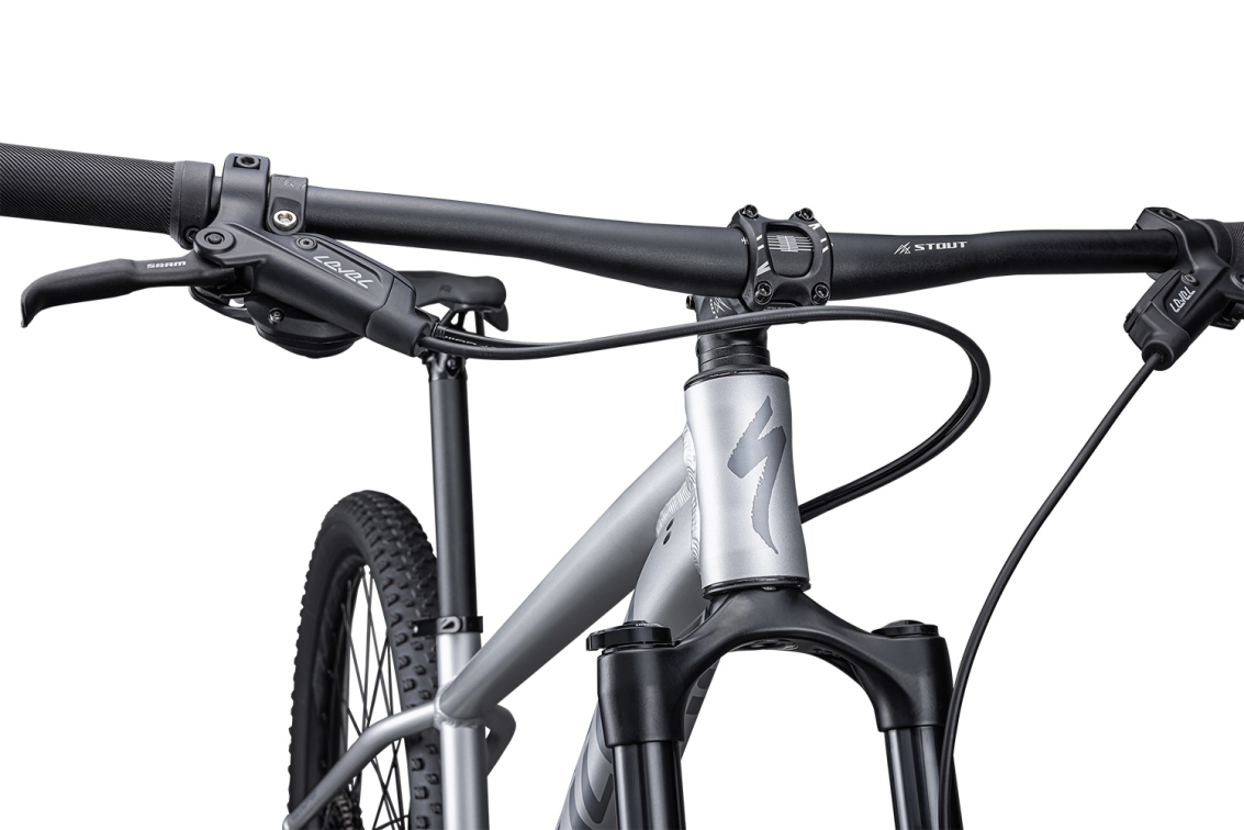 Купить Specialized Rockhopper Expert 27,5 2022 Satin Silver Dust / Black Holographic Foil Артикул 91522-3704, 91522-3705, 91522-3701, 91522-3703, 91522-3702