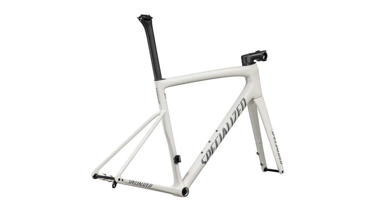 Рамы шоссе, гревел рама Specialized Tarmac SL8 Frameset 2025 Gloss Dune White / Black Pearl Over Ashen Артикул 74925-7061, 74925-7054, 74925-7056, 74925-7052, 74925-7058, 74925-7049, 74925-7044