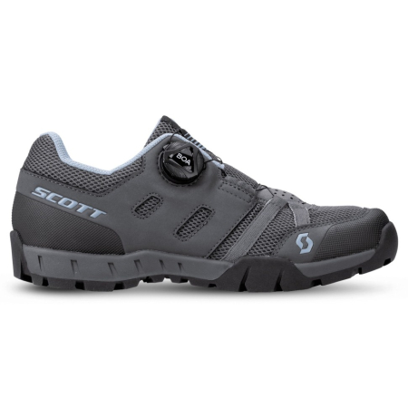 Велотуфли MTB Велоботинки женские Scott Sport Crus-r Boa dark grey/light blue Артикул 7615523416097, 7615523416073, 7615523416059, 7615523416103, 7615523416066, 7615523416080