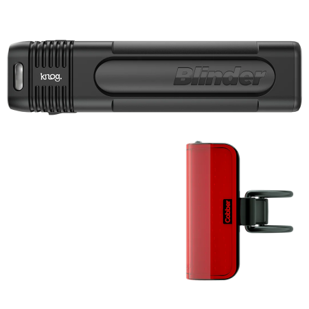 Фары и фонари Фонарь комплект Knog Blinder 1000 & Mid Cobber Артикул 