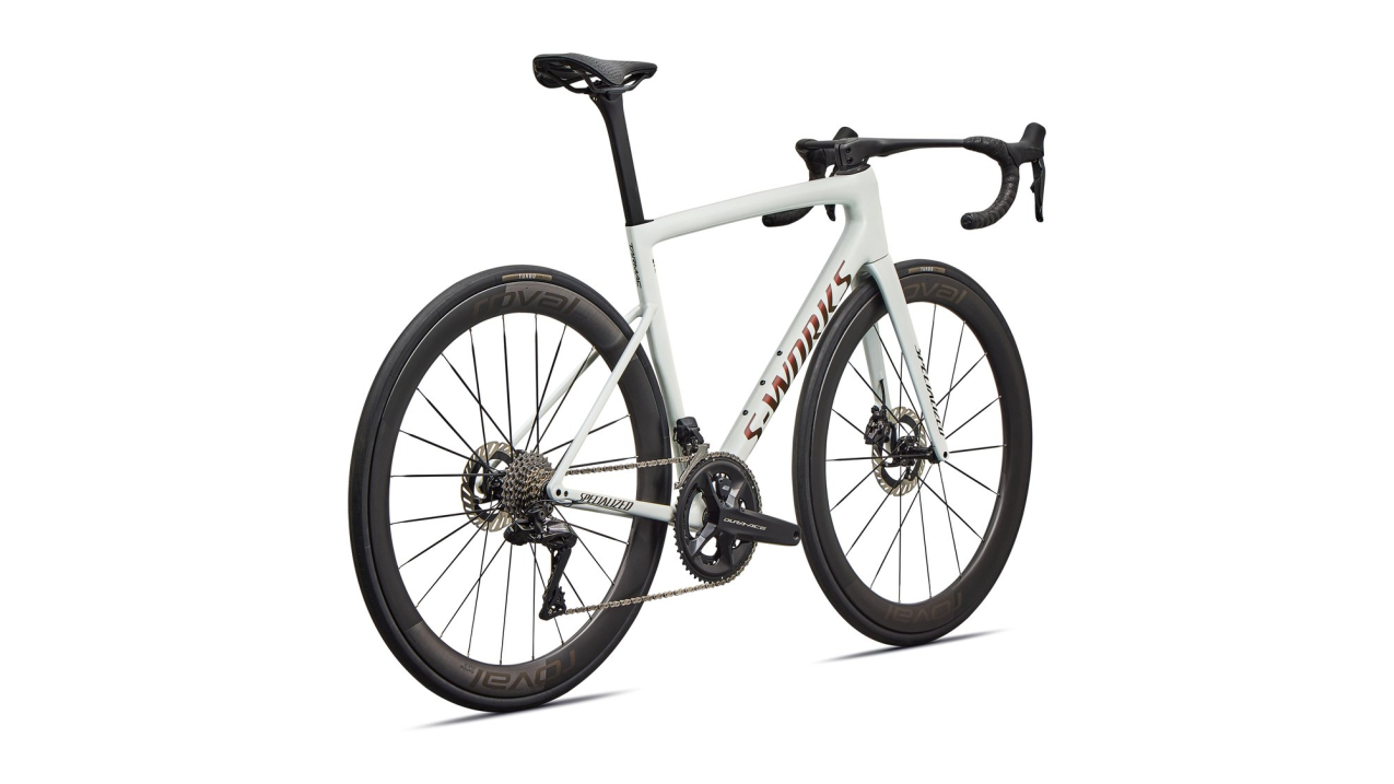 S-WORKS велосипеды шоссе Specialized S-Works Tarmac SL8 Shimano Dura-Ace Di2 2026 Gloss Metallic White Silver Артикул 94926-0052, 94926-0049, 94926-0061, 94926-0044, 94926-0054, 94926-0058, 94926-0056