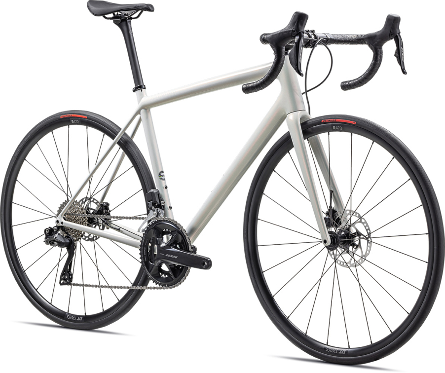 Шоссейные велосипеды Specialized Aethos Comp 2023 Gloss 100% Red Ghost Pearl Over Dune White/Dune White Артикул 97223-5458, 97223-5452, 97223-5461, 97223-5456, 97223-5454, 97223-5449