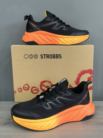 Кроссовки Кроссовки Strobbs F7630-12 черный Артикул F7630-12-37, F7630-12-39, F7630-12-36, F7630-12-40, F7630-12-38