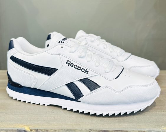 Кроссовки Кроссовки Reebok Royal Glide White/ Collegiate Navy Артикул BD532110, BD532113, BD532111.5, BD53219.5, BD532110.5, BD53219, BD53218.5