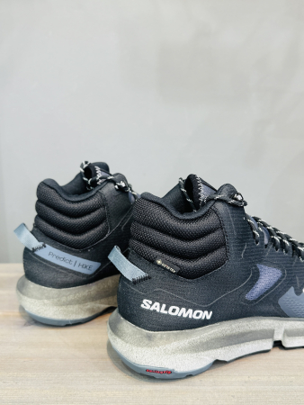 Ботинки Ботинки Salomon Predict Hike Mid GTX Ebony/Black/Stormy Weather Артикул L41460937, L41460929, L41460936, L41460932, L41460931, L41460935, L41460934, L41460933, L41460930