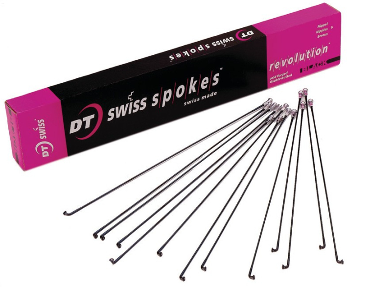 Спицы Спица DT Revolution straight-pull 2.0-1.5-2.0 14g 298mm Артикул 