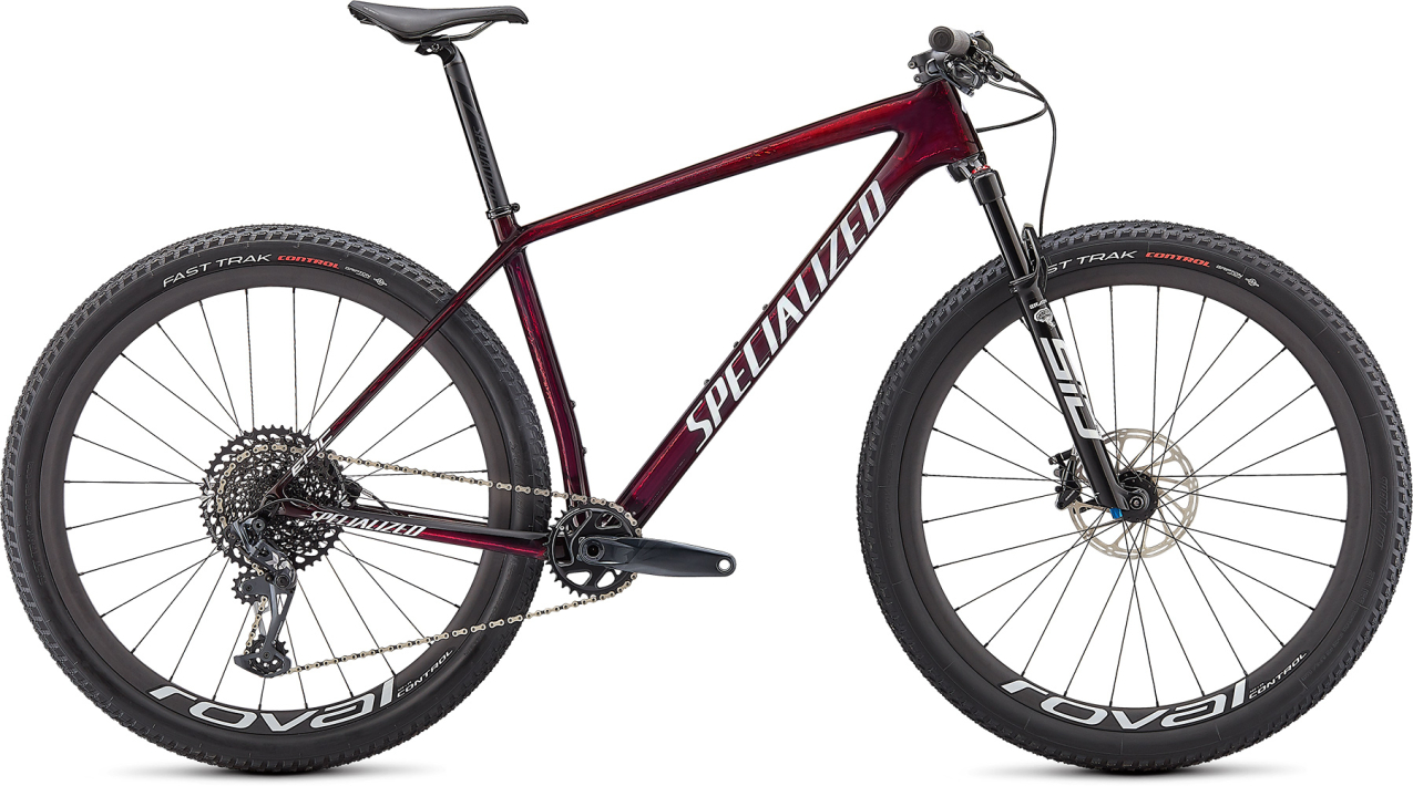 Купить Specialized Epic Hardtail Expert 2021 Gloss Red Tint / White Ghost Pearl Артикул 91321-3104, 91321-3105, 91321-3102, 91321-3103, 91321-3101