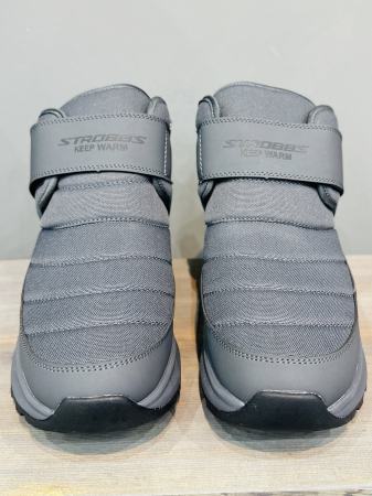 Зимняя обувь Полусапоги зимние Strobbs C9376-1 серый Артикул C9376-1-41, C9376-1-42, C9376-1-45, C9376-1-44, C9376-1-43