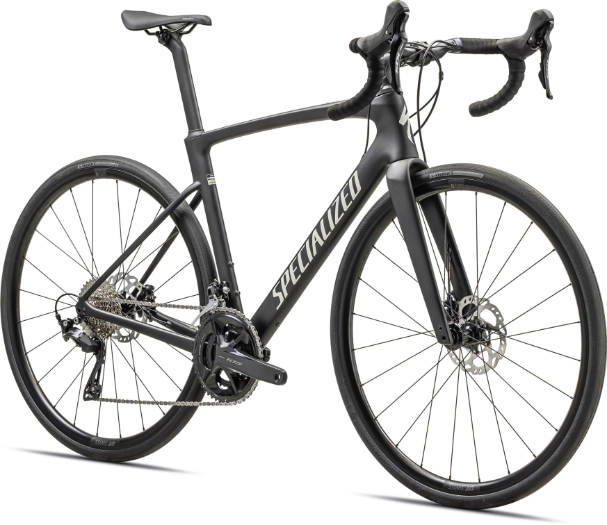Шоссейные велосипеды Specialized Roubaix Sport 105 2024 Metallic Obsidian/Birch Артикул 94424-6044, 94424-6064, 94424-6054, 94424-6049, 94424-6052, 94424-6056, 94424-6061, 94424-6058