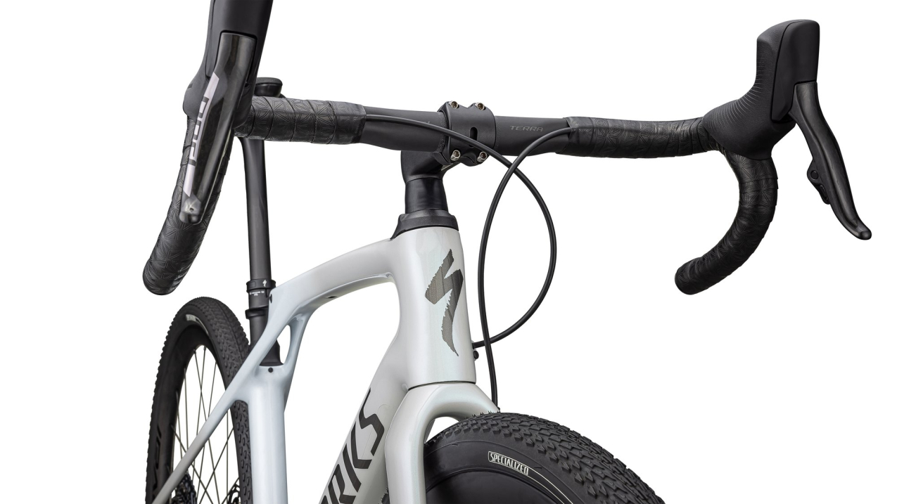 S-WORKS велосипеды гравийные Specialized S-Works Diverge STR 2024 01 Dove Grey+eyris Pearl - Morning Mist / Eyris Pearl / Smoke Артикул 96224-0149, 96224-0154, 96224-0152, 96224-0158, 96224-0156, 96224-0161