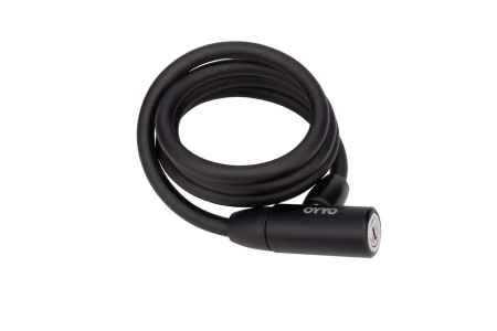 Велосипедные замки Замок велосипедный OYYO CB02 с ключом 12х1800мм трос Артикул 