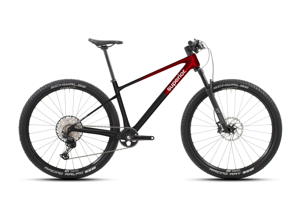 Superior XP 9.6 2025 Matte Carbon/Red Carbon