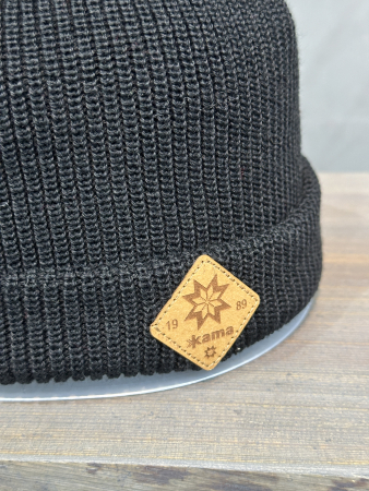 Шапки, кеппи, бейсболки Шапка Kama A136-110 Black Артикул 