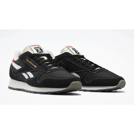 Кроссовки Кроссовки Reebok Classic Leather core black/ftwr white/vector red Артикул HQ41456, HQ414511, HQ41458, HQ41458.5, HQ414513, HQ41454.5, HQ414512, HQ41455.5, HQ41459.5, HQ41455, HQ41457.5, HQ414510.5, HQ414511.5, HQ414512.5, HQ41457, HQ41456.5, HQ414510, HQ41459