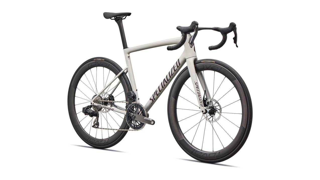 Шоссейные велосипеды Specialized Tarmac SL8 Pro - Sram Force AXS  2026 Gloss Dolomite Metallic / Nebula Metallic Артикул 94926-1152, 94926-1158, 94926-1156, 94926-1154, 94926-1149, 94926-1161, 94926-1144