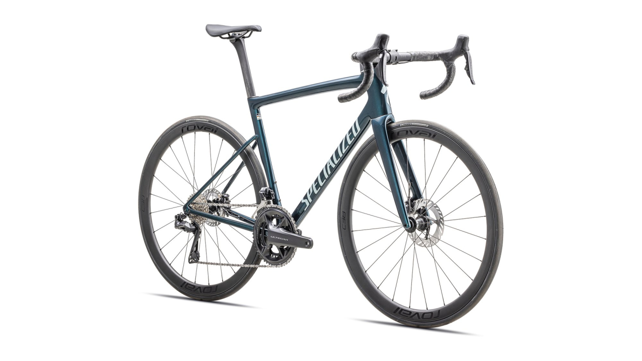 Шоссейные велосипеды Specialized Tarmac SL8 Expert - Ultegra Di2 2025 Gloss Deep Lake Metallic / Green Pearl Over Seafoam Артикул 94925-3256, 94925-3244, 94925-3252, 94925-3261, 94925-3249, 94925-3254, 94925-3258