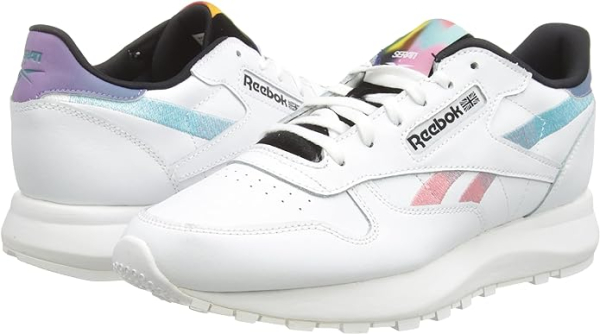 Кроссовки Кроссовки Reebok Classic Leather ftwr white/prelude purple/core black Артикул GY98049.5, GY98045, GY98047.5, GY98048
