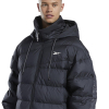 Куртки Куртка Reebok VECTOR LONG DOWN Jacket black/black/black Артикул HH8368XL, HH8368XS, HH8368M, HH8368S, HH8368L