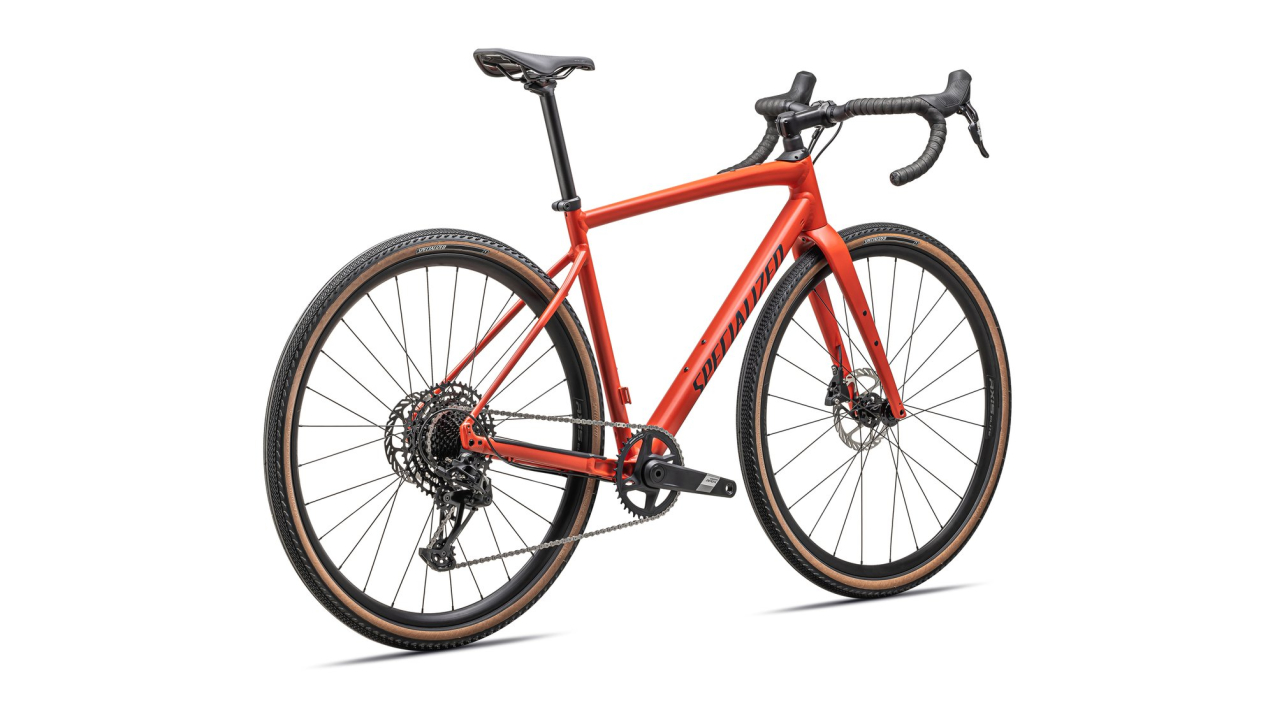 Гравийные велосипеды, комфорт плюс Specialized Diverge Comp E5 2025 Satin Deep Orange / Deep Lake Артикул 95425-5264, 95425-5256, 95425-5254, 95425-5249, 95425-5258, 95425-5252, 95425-5261