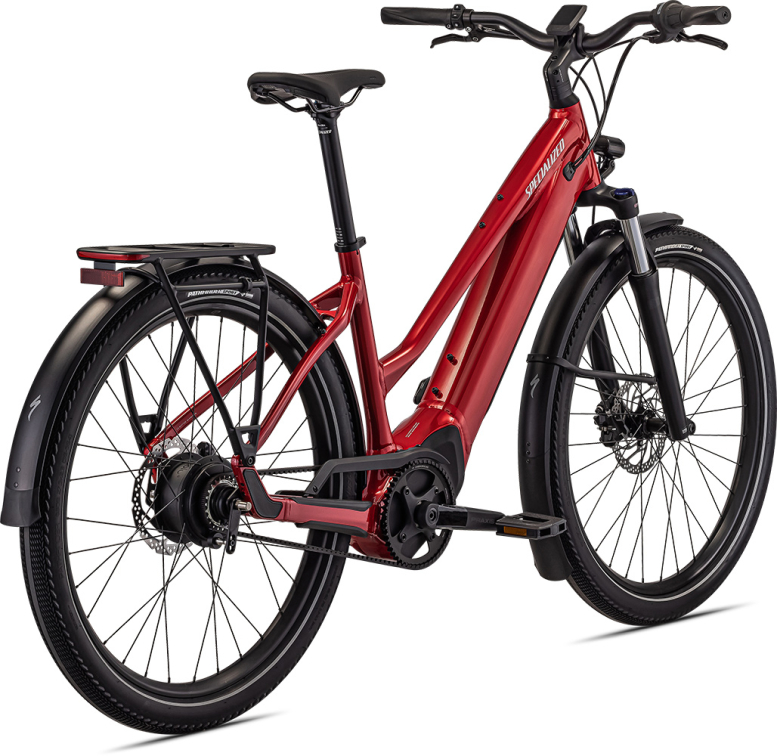 TURBO VADO - свой в городе! Specialized Turbo Vado 3.0 IGH Step-Through 2023 Red Tint / Silver Reflective Артикул 95322-6304, 95322-6303, 95322-6306, 95322-6305, 95322-6301, 95322-6302