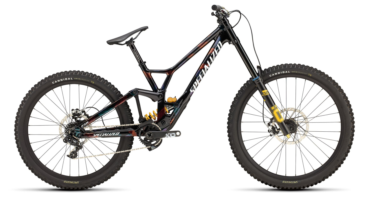 Купить Specialized Demo Race 2025 Gloss Obsidian / Brushed / Chameleon Supernova Артикул 94525-7205, 94525-7202, 94525-7204, 94525-7203