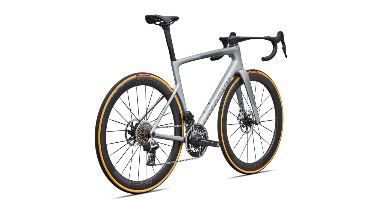 S-WORKS велосипеды шоссе Specialized  S-Works Tarmac SL9 AXS 2027 Satin Silver Dust / Spectrum Flake / Chrome Артикул 94927-0052, 94927-0061, 94927-0058, 94927-0049, 94927-0056, 94927-0054