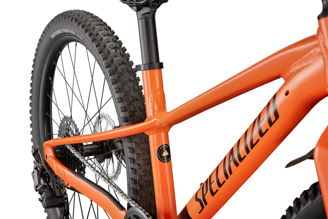 Подростковые,  для мальчиков, старше 8-ми лет Specialized Riprock 24 2022 Gloss Blaze/Black Артикул 96522-8411