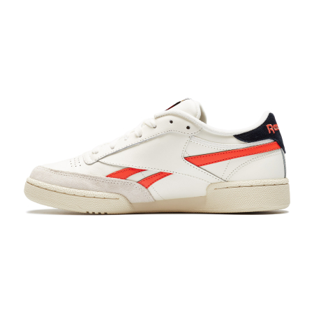 Кроссовки Кроссовки Reebok Club C Revenge chalk/semi orange flare/core black Артикул GX170210.5, GX17027, GX17026.5, GX17028.5, GX17028, GX170211.5, GX17026, GX17029.5, GX170210, GX17027.5, GX17029, GX170212, GX170211