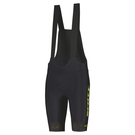 Велотрусы мужские Велотрусы Scott RC Pro +++ с лямками black/sulphur yellow Артикул 7615523405824, 7615523405831, 7615523405817